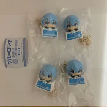 블루 록 효리 캬라쿠 외출 피규어 4점