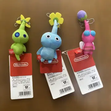 Nintendo 피크민 봉제 인형 키링 3세트