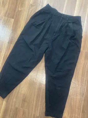 Dulcamara 두르카마라 슬랙스 테이퍼드 블랙 구제 의류