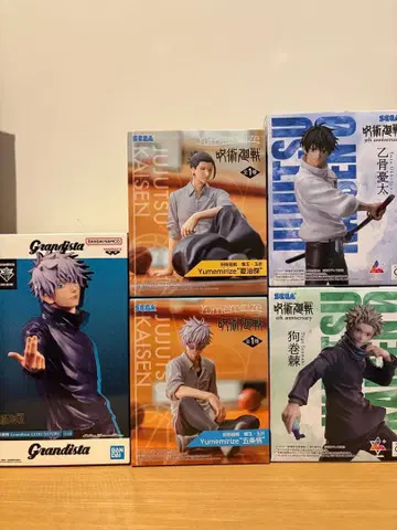 주술회전 고죠 사토루 게토 스구루 이누마키 토게 옷코츠 유타