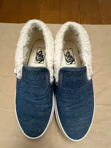 VANS 데님 슬립온 스니커즈
