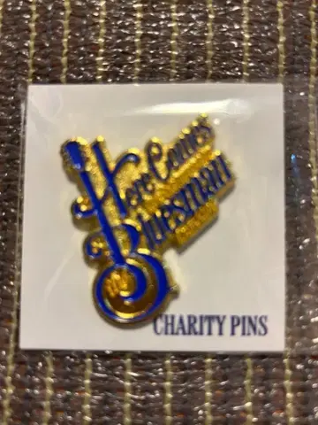 B'z 마츠모토 타카히로 2024 Bluesman 차리티 핀 배지