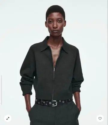 cos 더블 페이스 니트 자켓