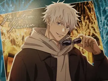 주술회전 고죠 사토루 런천매트 일루미네이션ver.