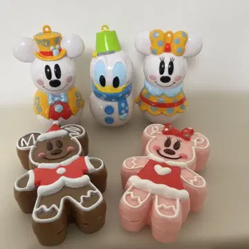 디즈니 리조트 크리스마스 소품함 오너먼트 미키 미니 도날드