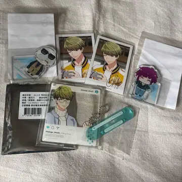 A3! 우츠키 치카게 모어 팬 아크릴 스탠드 금박 폴라로이드