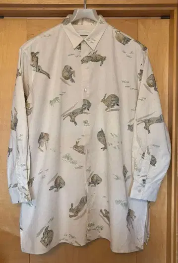 ASEEDONCLOUD 들토끼 패턴 셔츠