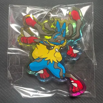 메가 루카리오 아크릴 키링 포켓몬 센터 메가진화