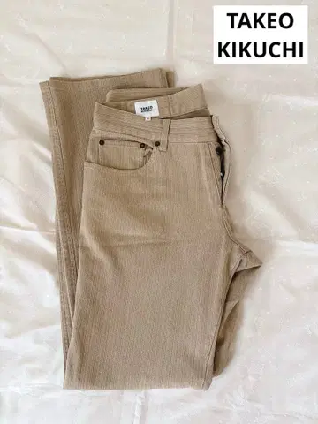 [ TAKEO KIKUCHI ] 베이지 팬츠 사이즈 3