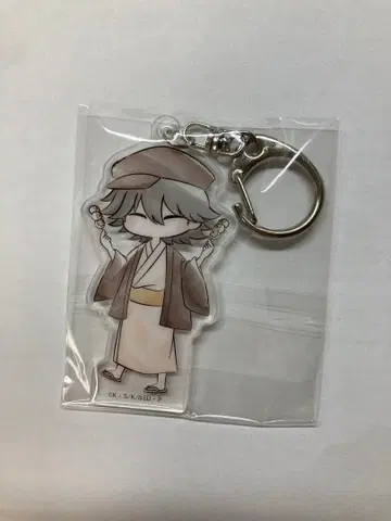 문호 스트레이독스 에도가와 란포 레트로풍 화과자 아크릴 키링