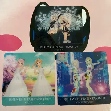 히메히나 ROUND1 콜라보 코스터