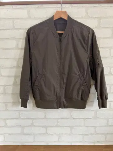 GLOBAL WORK 카키 점퍼 MA-1