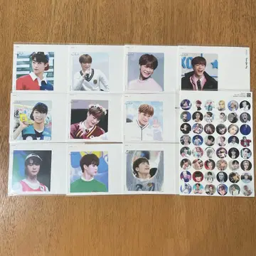 문빈 엽서 스티커