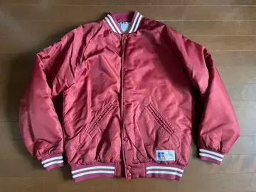 러셀 애슬레틱 베이스볼 스타디움 자켓 WINE