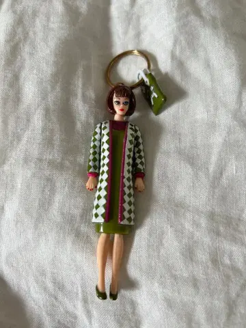 빈티지 Barbie 인형 키링
