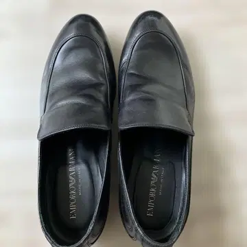 엠포리오 아르마니 가죽 신발 26cm