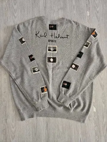 KARLHERUMUT 칼 헬무트 트레이닝복 야구 모티브