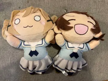 뱅드림 토야마 카스미 이치가야 아리사 누워있는 봉제 인형