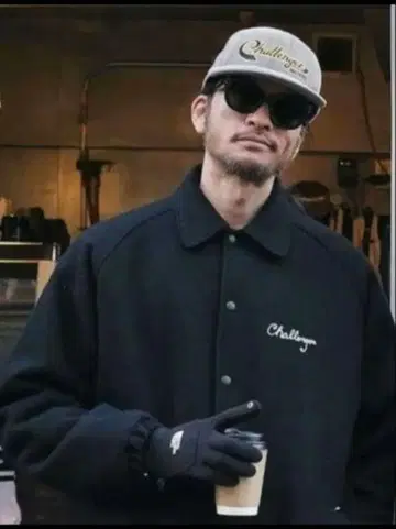 CHALLENGER 챌린저 멜톤 클럽 자켓 L