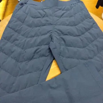 다운 팬츠 M 사이즈 네이비