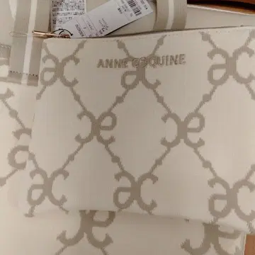 Anne Coquine 토트백 아이보리