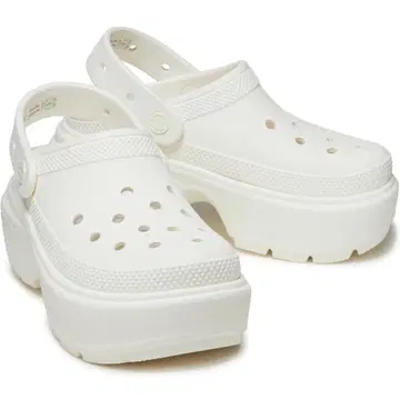 Crocs 웨지 샌들 스톰프 크로그 22.0 cm