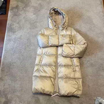 나노 유니버스 니시카와 다운 후드 롱다운