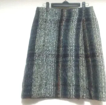 LAND 'S END 랜드스엔드 울 혼방 스커트 트위드