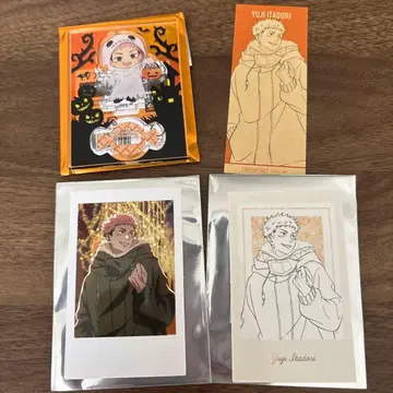 주술회전 이타도리 유우지 아크릴 스탠드 폴라샷 특전 말큐브