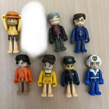 피규어 8체 세트 다색 플라스틱제