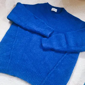 UNITED ARROWS 파랑 긴팔 니트 스웨터