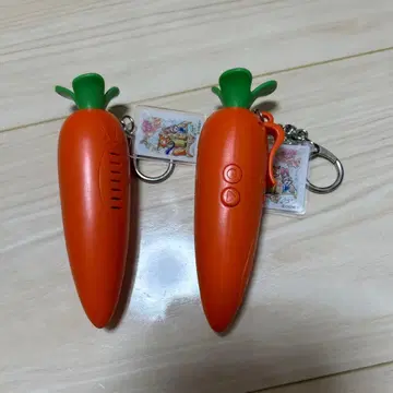 당근 모양 음성 키링 디즈니 리조트 주토피아 2개 세트