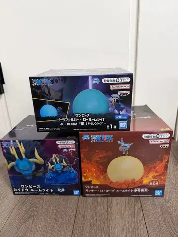 [새상품] 원피스 로우 카이도 거프 룸 라이트 3개 세트