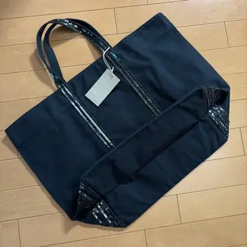 바네사브루노 네이비 토트백