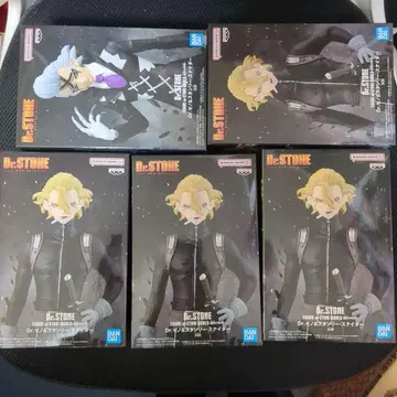 Dr.STONE 피규어 5체 세트