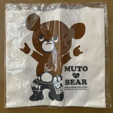 [ 미사용 새상품 미개봉 ] muto bear 토트백