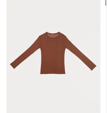 Baserange 롱 슬리브 T셔츠 - 대나무 Lyocell