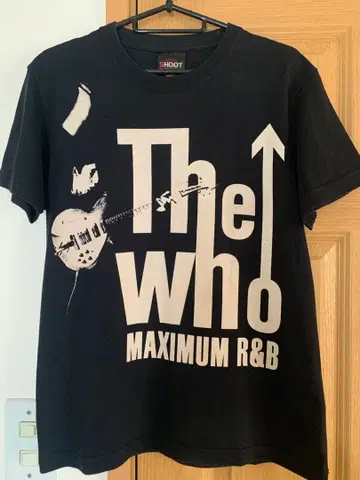 THE WHO 밴드 티셔츠 / S 사이즈 택 [ SHOOT ]