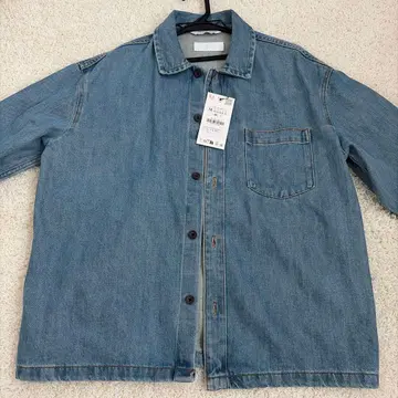 [ 새상품 ] ZARA 데님 셔츠 긴팔