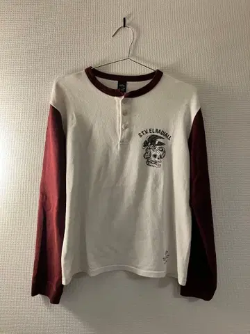 RADIALL 라디얼 긴팔 헨리넥 티셔츠 S