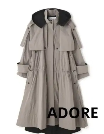 어도어 드라이 나일론 코트 36