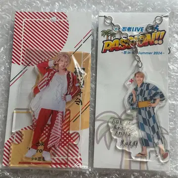 소년 닌자 쿠로다 미츠키 아크릴 스탠드 2개 세트