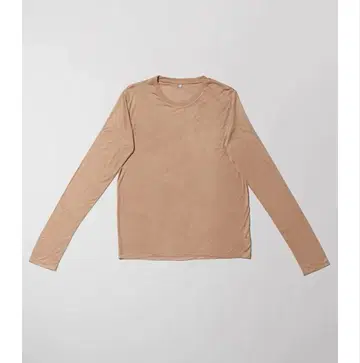 Baserange 롱 슬리브 T셔츠 - 바메 - Lyocell