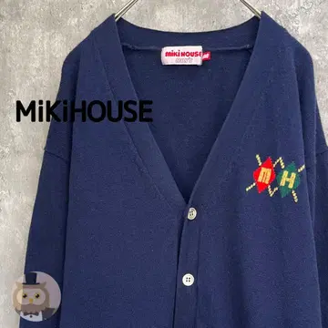 [ 일본제 ] 미키하우스 니트 가디건 구제 의류 레트로 남성용