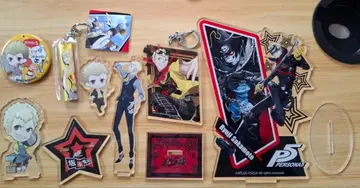 [ 이미지 2장 있음 ] 페르소나 5 사카모토 류지 굿즈 세트