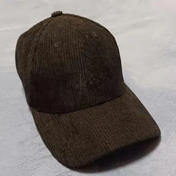 킹프리 Re:ERA 팝업 스토어 코듀로이 캡 블랙 새상품급