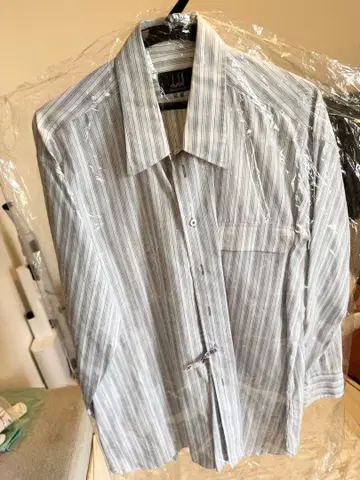 던힐 스트라이프 긴팔 셔츠 N/M