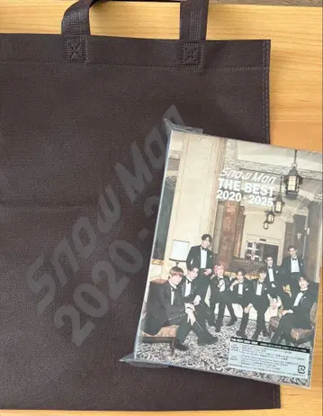 SnowMan THE BEST 2020-2025 초회반 B 쇼핑백 포함