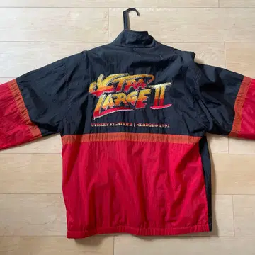X-large 스트리트 파이터 콜라보 나일론 자켓