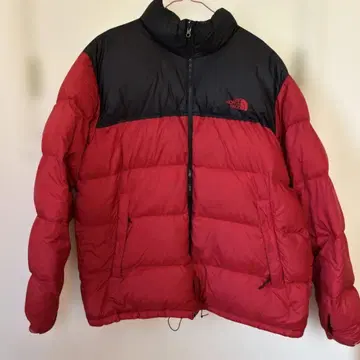 THE NORTH FACE 다운 자켓 레드/블랙